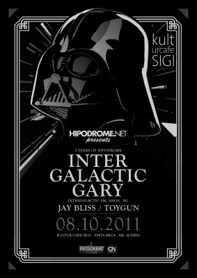 Intergalactic Gary @ 2 Years of Hipodrome, Kultur Cafe (Sibiu) 08.10.2011