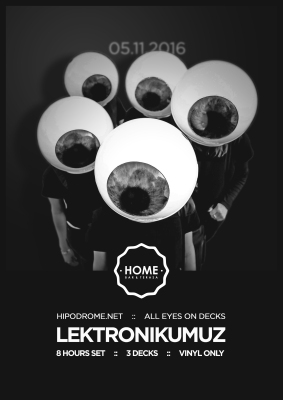 Hipodrome presents All Eyes On Decks @ Home Bar (Sibiu) 05.11.2016